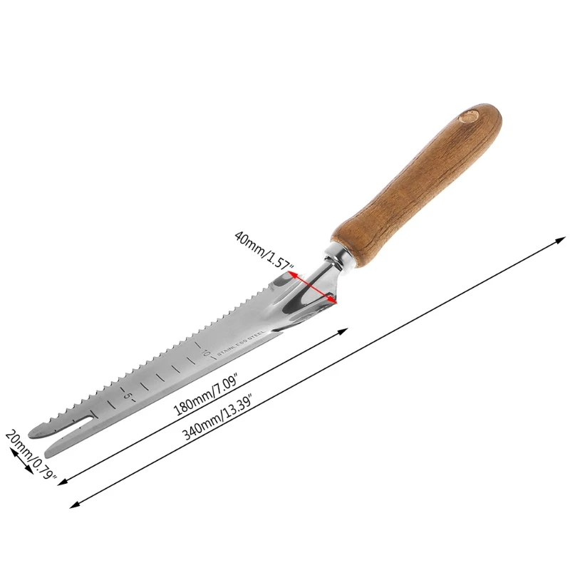 Длинная лопата из нержавеющей стали, ручной инструмент для пересадки садовых растений Widger Прямая поставка