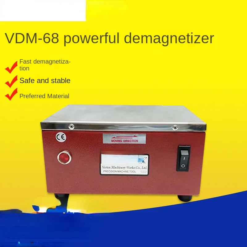 Мощный Размагничиватель VDM-68 Плоский Размагничиватель Настольная Размагничивающая машина 