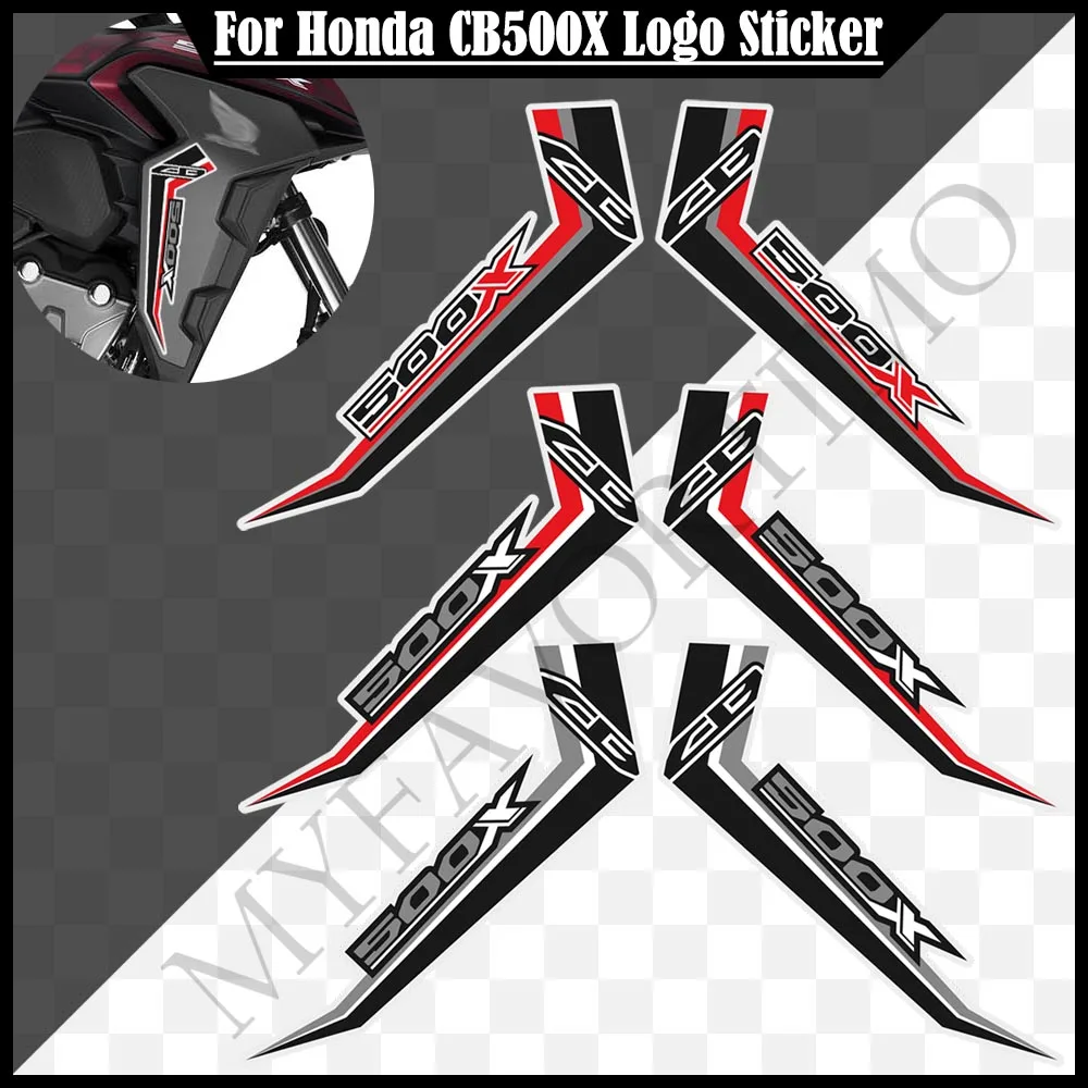 Наклейка на бак для Honda CB500X CB 500X Протектор Эмблема шлема Багажник Багажный Обтекатель Крыло 2017 2018 2019 2020 2021