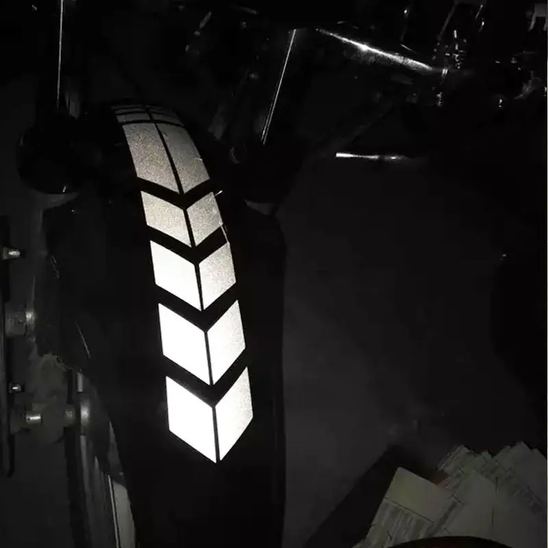 34x5,5 см Мотоциклетная Светоотражающая Наклейка На Колесо, Крыло, Предупреждающая О Безопасности Стрелка, Лента Deacl, Аксессуары для KTM Kawasaki Vespa Aprilia