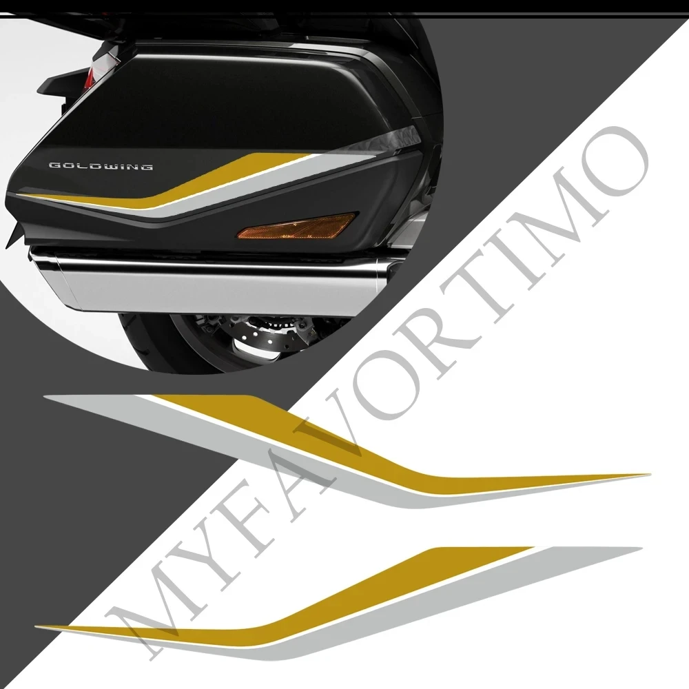 ДЛЯ Honda Golden Wing GL1800 GL 1800 2018-2021 Новые модели Дорожный Чехол Набор Наклеек Для Украшения Багажа Защитные Накладки