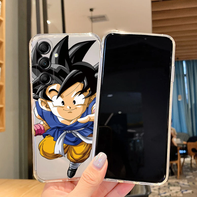 Прозрачный чехол Dragon Ball для Samsung Galaxy A14 5G Чехол для телефона из мягкого силикона TPU для Samsung A 14 Son Gokus Shell Бампер