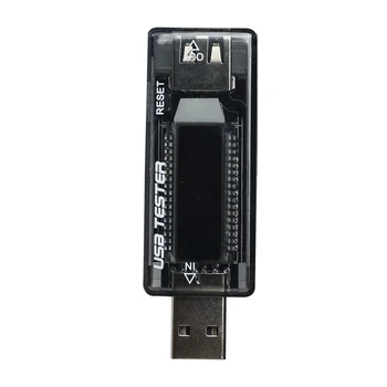 Мобильная мощность постоянного тока Зарядный ток Напряжение Цифровой монитор USB-тестер Двухметровый дисплей USB-тестер