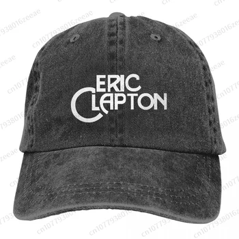 Логотип Eric Clapton с модной хлопковой бейсболкой унисекс, классическая джинсовая шапка для взрослых, регулируемая для мужчин и женщин,
