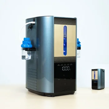 Аппарат для ингаляции водорода Дыхательный портативный 1000 мл Генераторы водорода кислорода PEM Водородный ингалятор hho Горелка для здоровья