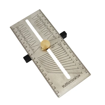 Угломер Угломер 0-180 градусов Прочный измерительный инструмент Линейка