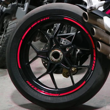 Наклейки на колеса мотоциклов, 17/18-дюймовый светоотражающий обод для аксессуаров Triumph Z690 Ducati Monster 696 Tracer 9 Gt