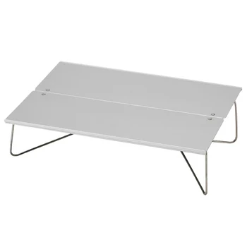 Складной и легкий стол для кемпинга из алюминиевого сплава, идеально подходящий для кемпинга на открытом воздухе, пикников, рыбалки и барбекю