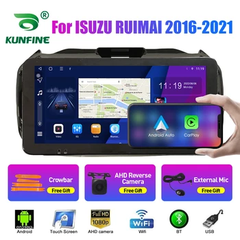 10,33 Дюймов Автомобильный Радиоприемник Для ISUZU RUIMAI 2016-2021 2Din Android Восьмиядерный Автомобильный Стерео DVD GPS Навигационный Плеер QLED Экран Carplay