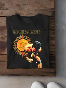 Новая черная рубашка The End of Silence от участника группы Rollins All size NG751 с длинными рукавами