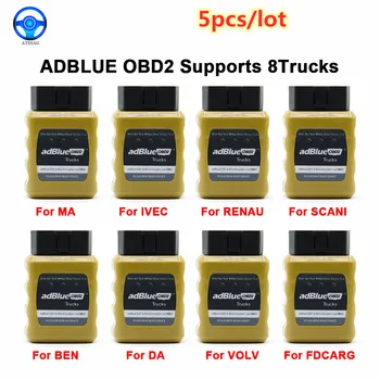5 шт./лот Диагностический инструмент OBD2 Trucks Adblue Emulator Эмулятор Adblue/DEF Nox через OBD2 Adblue OBD2 для диагностического Эмулятора грузовиков