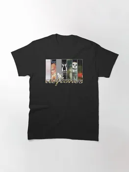 Летние Мужские Женские футболки с музыкой в стиле альтернативного рока Deftones, мужские футболки с новинками, футболка с круглым воротником и коротким рукавом, Подарок на день рождения