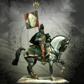 В разобранном виде 1/3254 мм древний солдат офицер с фигуркой лошади из смолы миниатюрные модельные наборы Неокрашенные