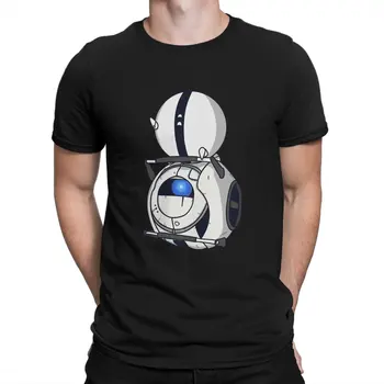 Мужская футболка с роботом Infinity Train, одежда из чистого хлопка, креативная футболка с круглым вырезом и коротким рукавом, идея подарка, футболка