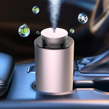 Автомобильный диффузор для эфирных масел, освежитель воздуха со встроенным аккумулятором, ароматический диффузор, работающий от аккумулятора и USB, ароматерапевтический диффузор