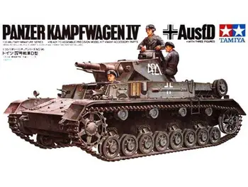 Tamiya 35096 1/35 Модельный Комплект танков Немецкий Panzer Kampfwagen Pz.Kpfw IV Ausf.D