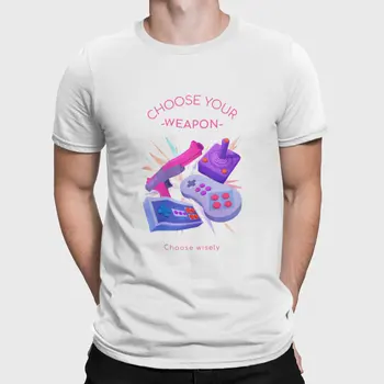 Винтажная футболка Old School Arcade Gamer / Компьютерные игры / Стример