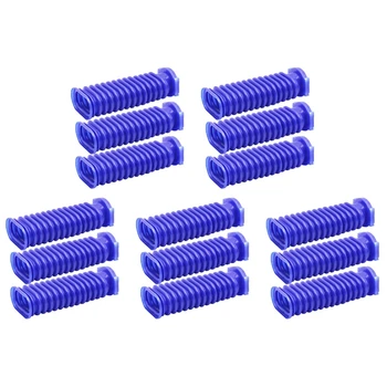 15 Упаковок синих шланговых фитингов для всасывания барабана для запасных частей пылесоса Dyson V6 V7 V8 V10 V11