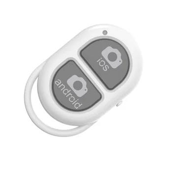 Селфи Bluetooth 4 0 Пульт дистанционного управления Камерой мобильного телефона, Беспроводное управление затвором, кнопка спуска селфи, белый