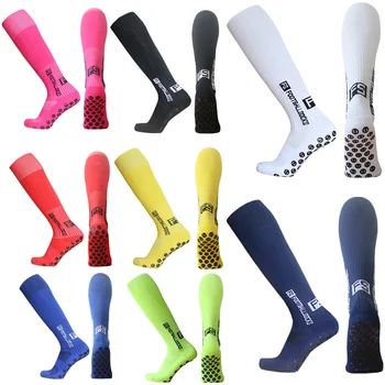 Длинные носки FS для мужчин и женщин с буквами для бейсбола и регби, противоскользящие футбольные носки со спортивным захватом