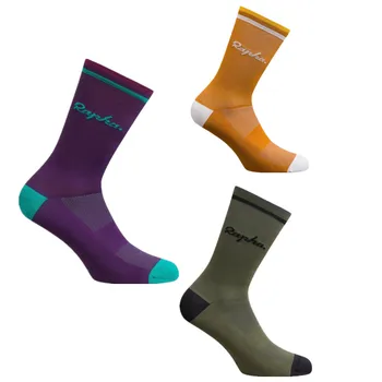 Высококачественные велосипедные носки, компрессионные велосипедные носки, мужские и женские футбольные носки, баскетбольные носки 6 цветов