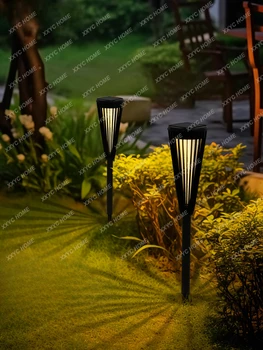 Солнечная Садовая Лужайка, Наружный свет с заземлением, Антисадовая Парковая лампа для газона
