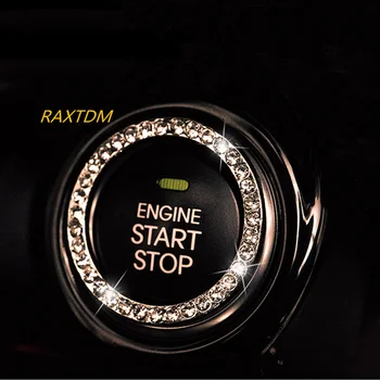 Брелок для Ключей Зажигания Crystal Car Engine Start Stop для renault clio 2 alfa romeo 159 audi q7 ford mondeo mk4 megane 2 citroen