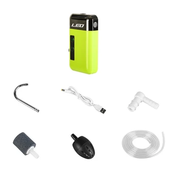 Портативный USB для смарт-индукции, светодиодная подсветка, рыбки для аквариума, Аэратор, Барботер D5QD
