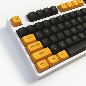 Двухцветные литые под давлением Csa Keycaps Csa, Высокомеханические клавиатуры, Индивидуальные, персонализированные и милые Keycaps из сублимированного Pbt