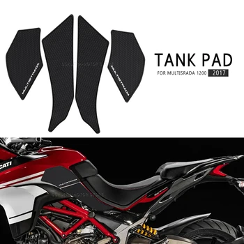 Нескользящие боковые наклейки на топливный бак, аксессуары для мотоциклов, наклейка на бак Ducati MULTISRADA 1200, накладка на бак,