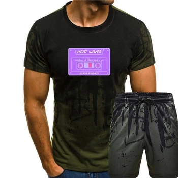 Кассета для стереопроигрывателя в стиле ретро, винтажная музыка, мужская футболка, футболка, мужская футболка