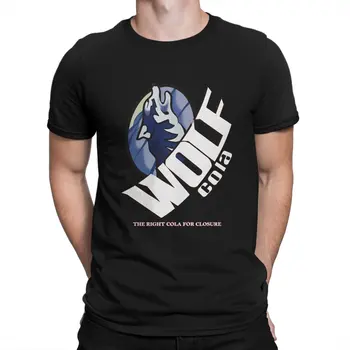 Мужская футболка Howl из ткани Wolf Crewneck с коротким рукавом, юморные высококачественные подарки на День рождения