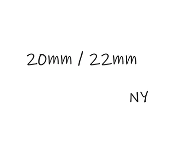 20мм 22мм NY Ремешок для смарт-часов Ремешок для часов