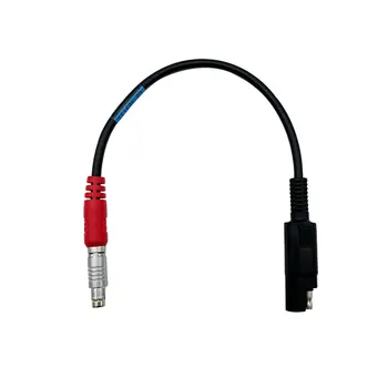 Новый кабель питания A00302 Для GPS HiPer HiPer Lite, подключенный к 2-контактному Плоскому разъему SAE GA/GB GR-3 GR5 GB-500 GB 1000