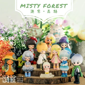 Укажите Стиль Серии Misty Forest Liila Blind Box Коробка Для Сюрпризов 9,5 СМ Kawaii Liila Фигурка Куклы Игрушки Подарки Для Детей