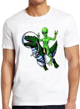 Футболка с изображением космического динозавра-астронавта Galaxy Travel T-Rex Cosmic, футболка M81