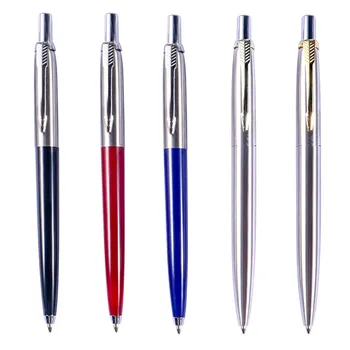 30ШТ Шариковая ручка Press Typ Чернильная ручка металлические Канцелярские Принадлежности Офисные Школьные принадлежности Подарочная ручка для письма