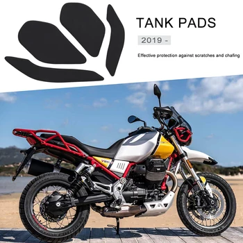 Аксессуары для мотоциклов Moto Guzzi V85TT V85 TT Нескользящая Боковая Накладка На Топливный Бак Наклейки Водонепроницаемая Накладка 2019 2020 2021